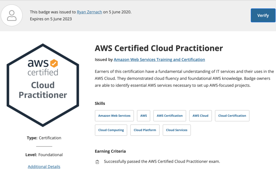☁️ AWS Certified Cloud Practitioner Study Guide