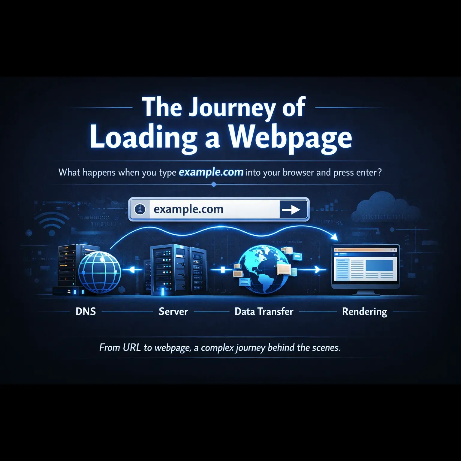 π Webpage Journey