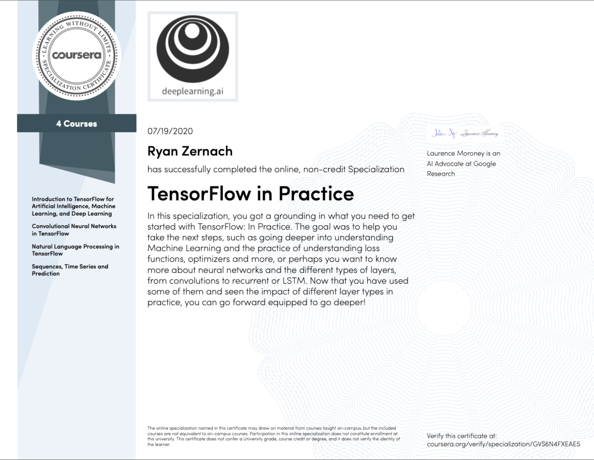 π€ TensorFlow Developer Certification Study Guide